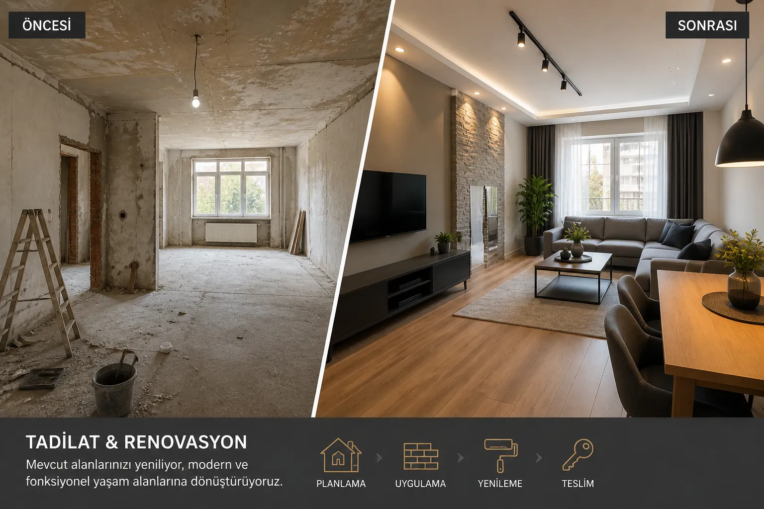 Tadilat ve Renovasyon - Yol Yardım Hizmeti